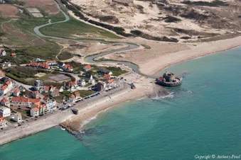 Vol vers la baie de Somme et les caps Gris Nez et Blanc Nez