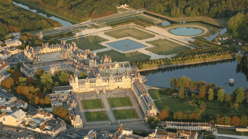 Disneyland, Vaux-le-Vicomte & Fontainebleau vus du ciel ✈️