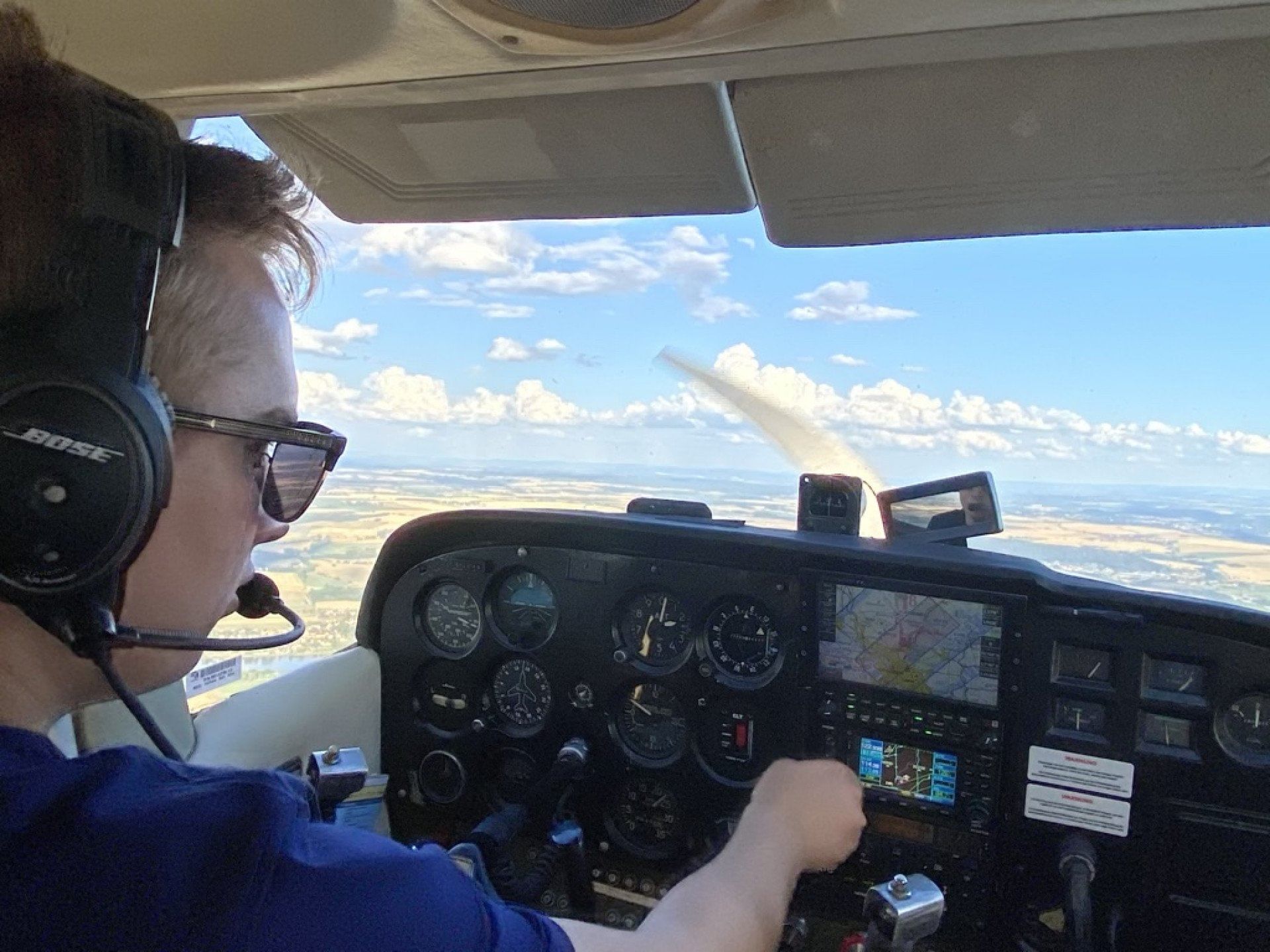 Rundflug über Dresden mit Besuch beim Italiener