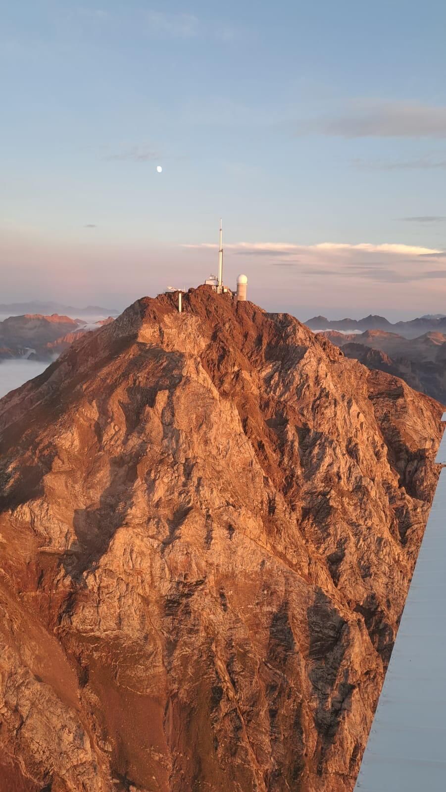 Vol au dessus des Pyrénées
