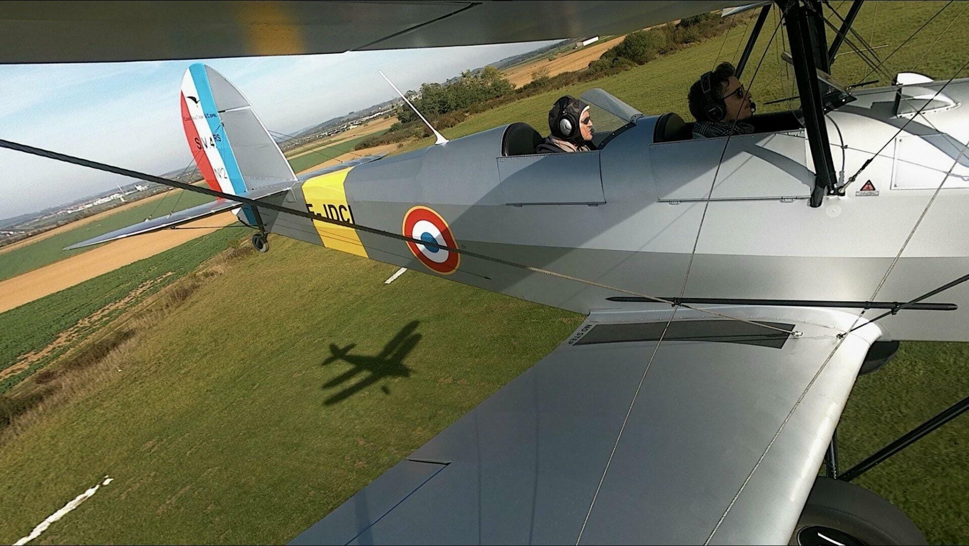 Vol d'initiation en Biplan d'époque - 20 min