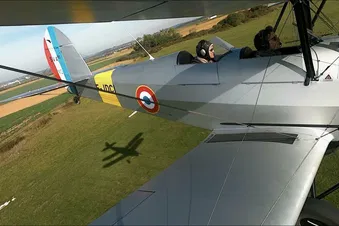 Vol d'initiation en Biplan d'époque - 20 min