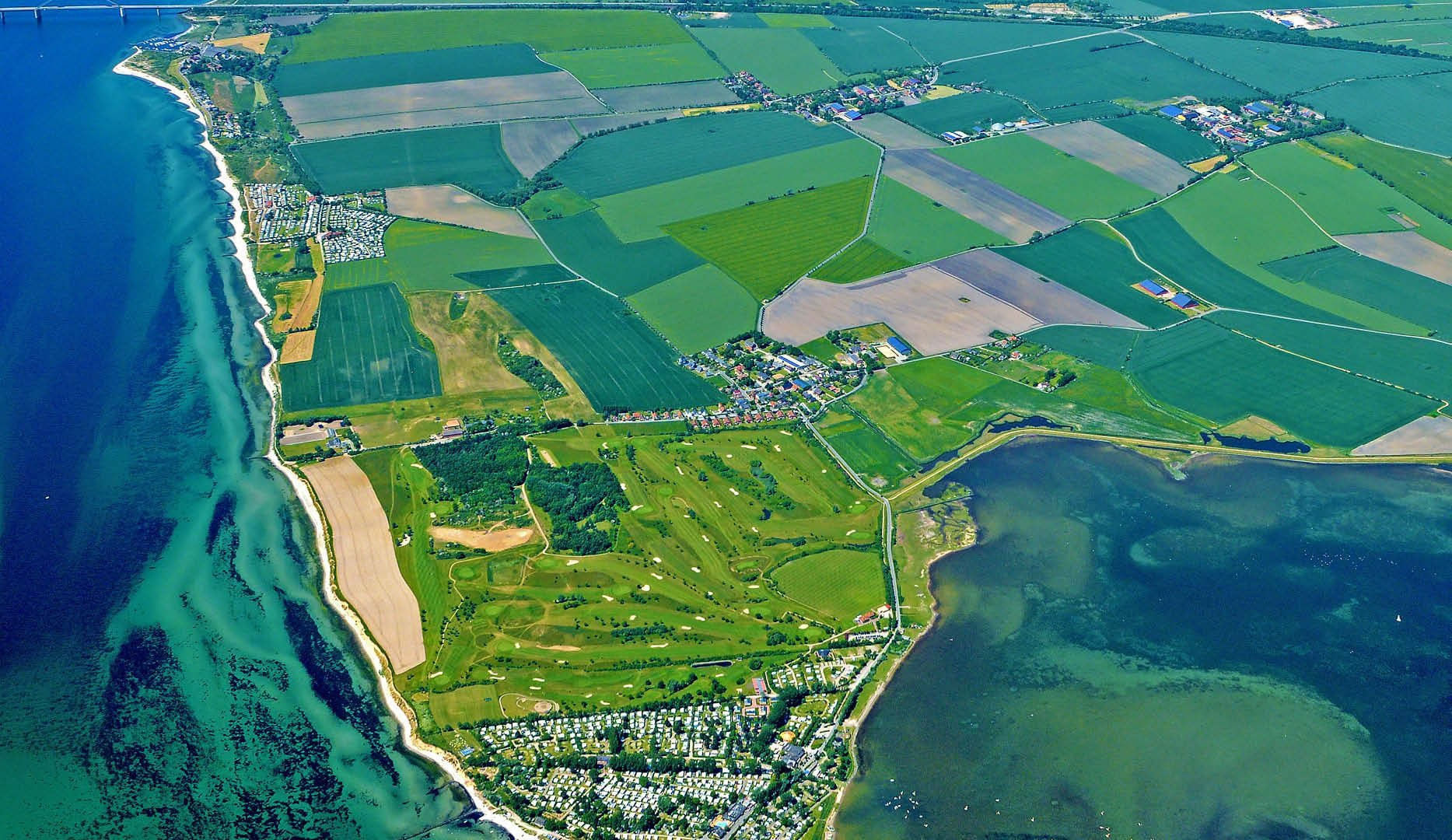 Rundflug zur Ostseeküste