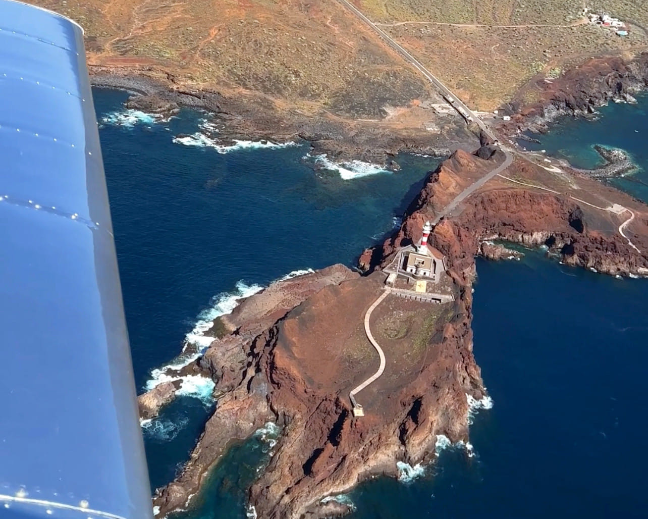 Flying around Tenerife (Greenest route)