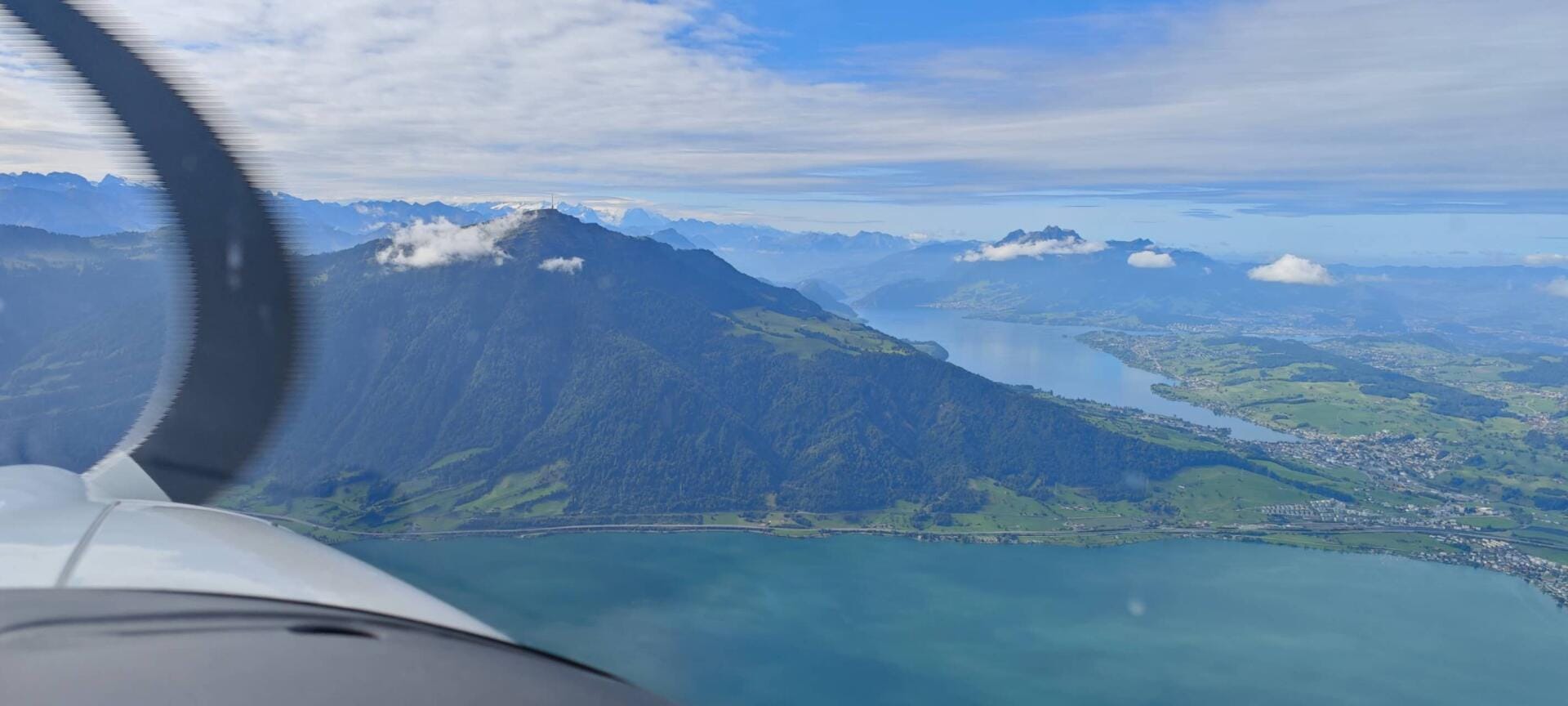 5 Seen Flug, Luzern und Pilatus!