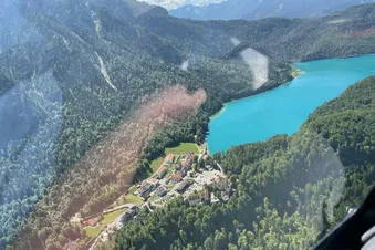 Heli-Rundflug Neuschwanstein ab Kempten (nur ab 3 Personen)