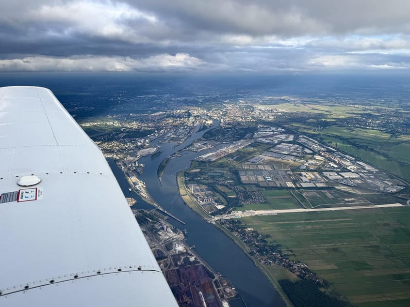 Rundflug ab Bremen – Norddeutschland von oben erleben
