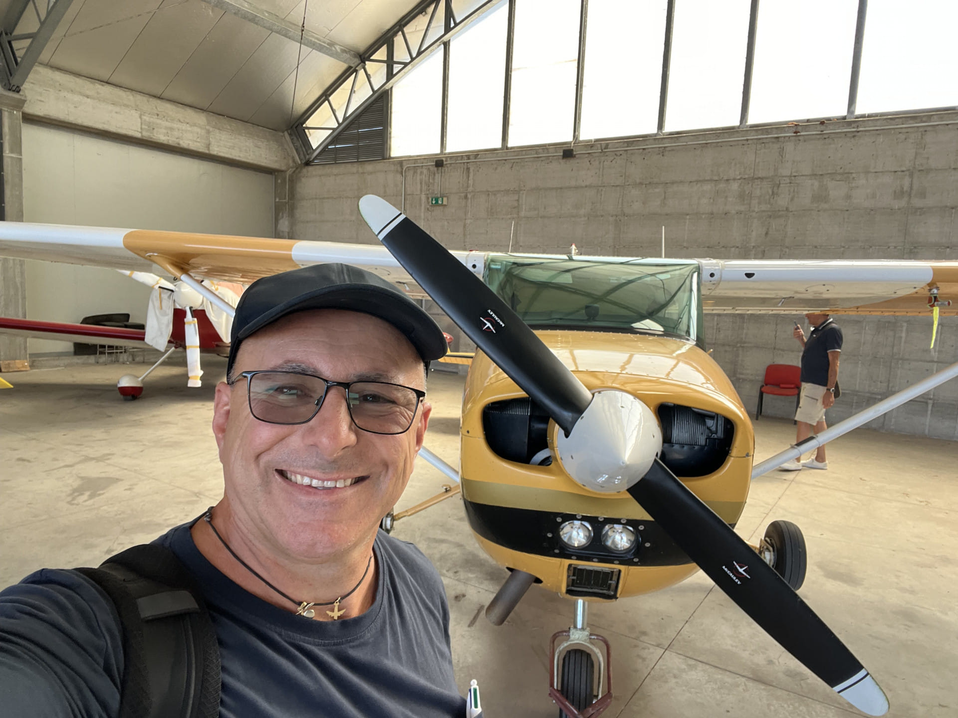 Front view Cessna 172