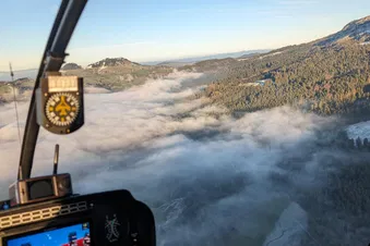 30 min Rundflug im R44, Du bestimmst die Route