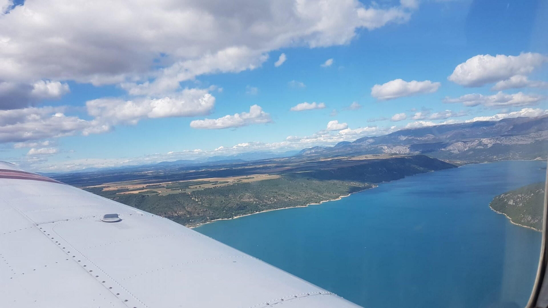 Les Gorges du Verdon vues du ciel