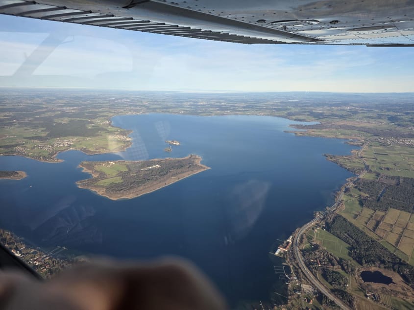Chiemsee-Rundflug (0,5 Std. RW)