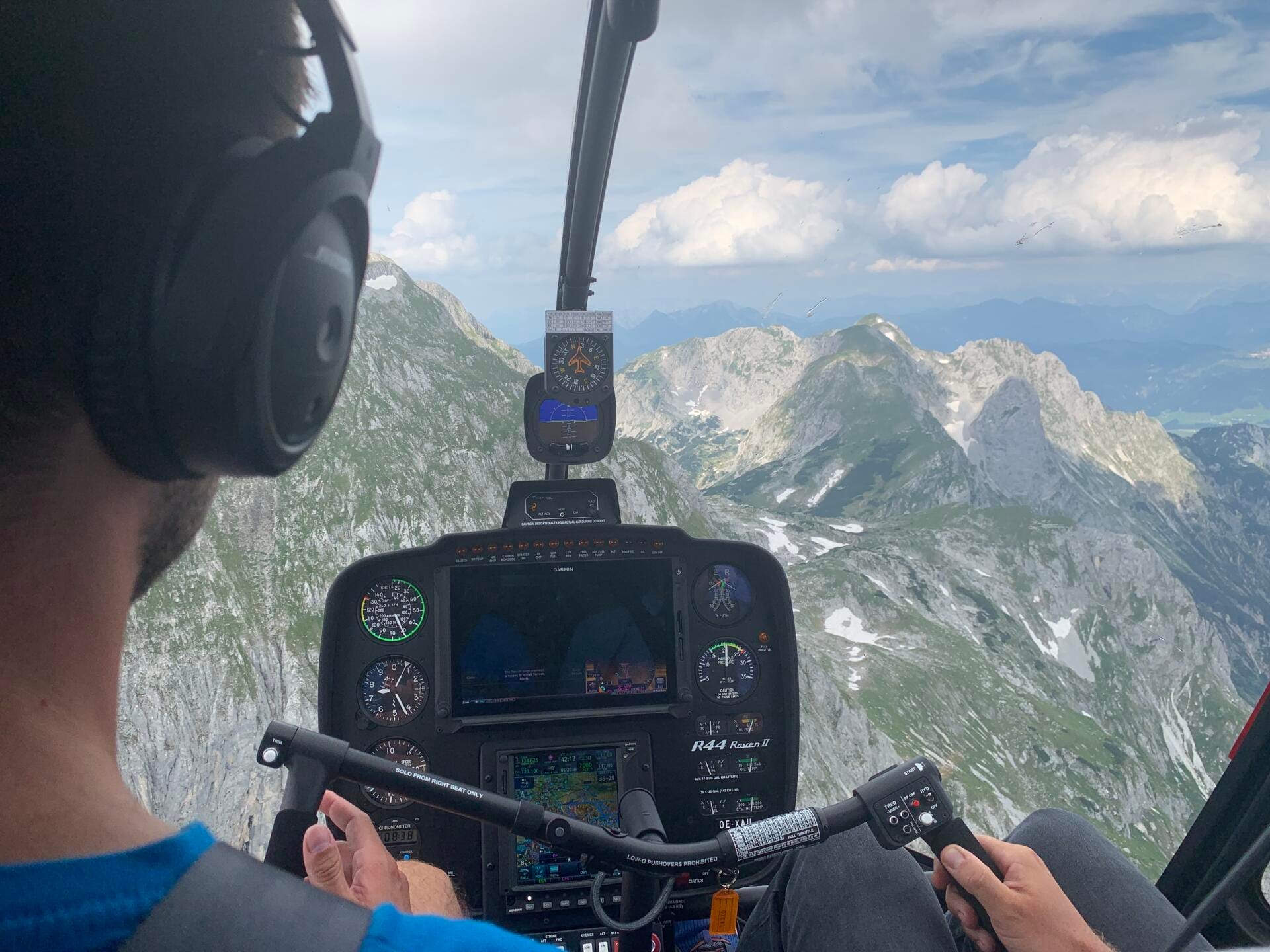 40 Minuten Schnupperflug im Hubschrauber Cabri G2