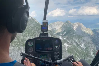 40 Minuten Schnupperflug im Hubschrauber Cabri G2