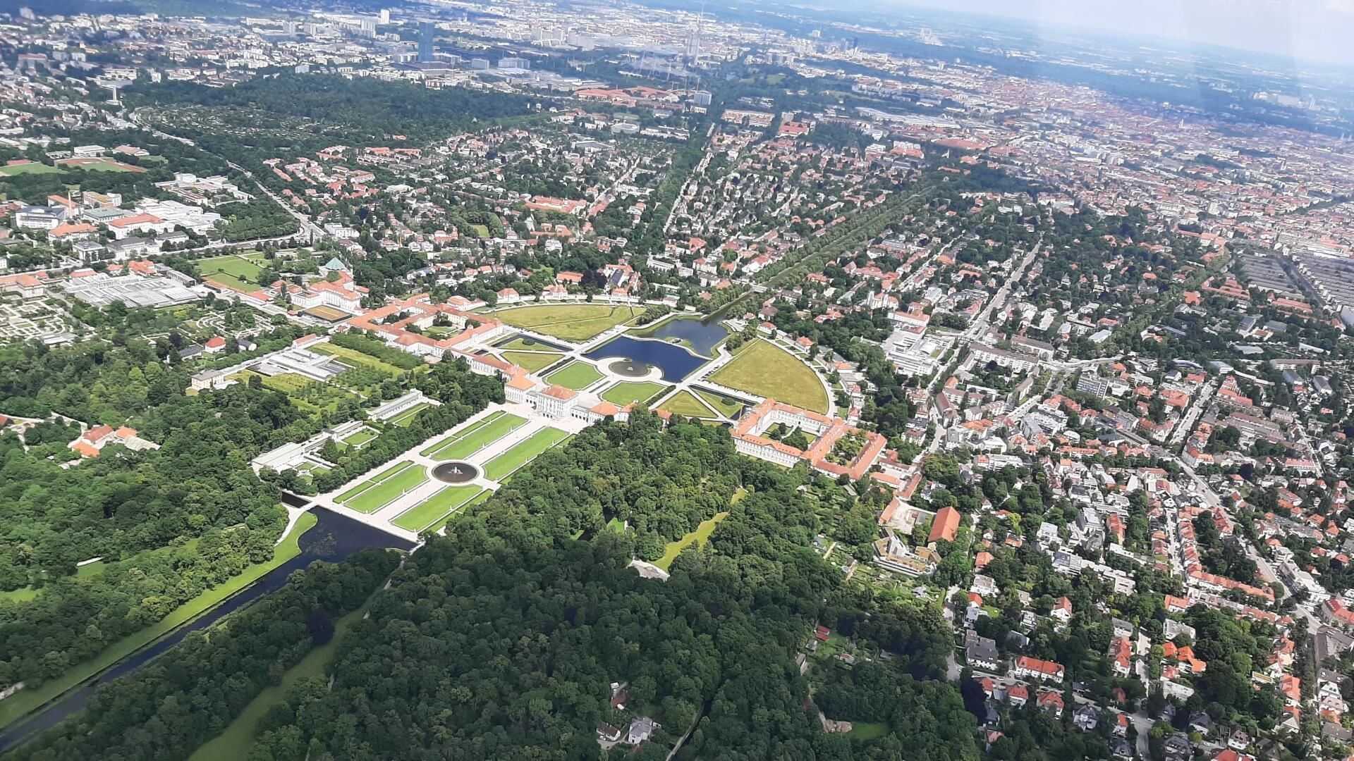 München und Umgebung von oben (C177 R Cardinal)