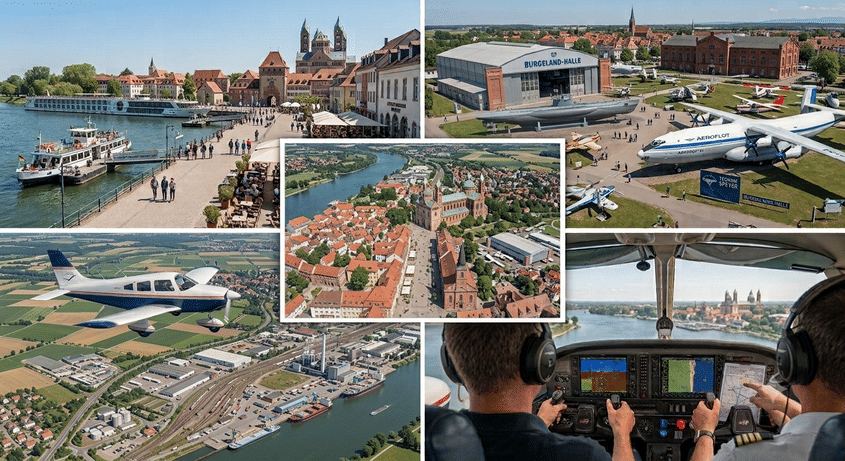 Exklusiver Rundflug von Frankfurt zum Speyerer Dom