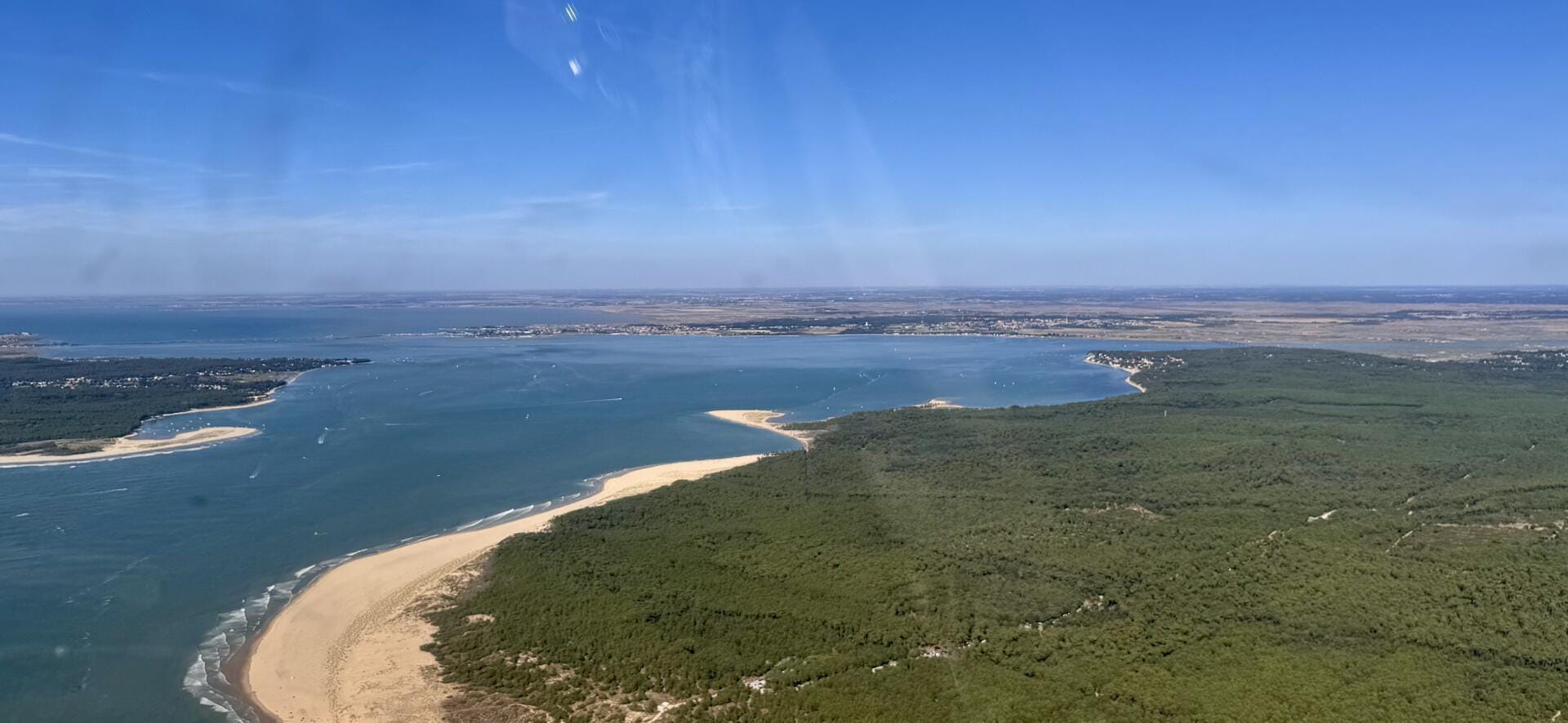 Au départ de Royan - survol de la Côte Sauvage