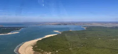 Au départ de Royan - survol de la Côte Sauvage