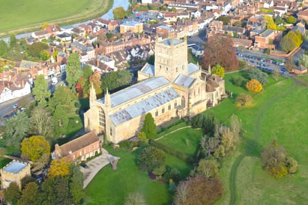 Helicopter Experience Scenic Flight Over Tewkesbury