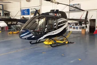 Vol sur mesure en hélicoptère à turbine depuis Sion