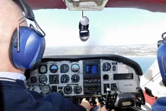 Flying East to West from Catania to Trapani