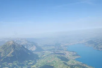 Oeschinensee - Aletschgletscher and Jungfrau