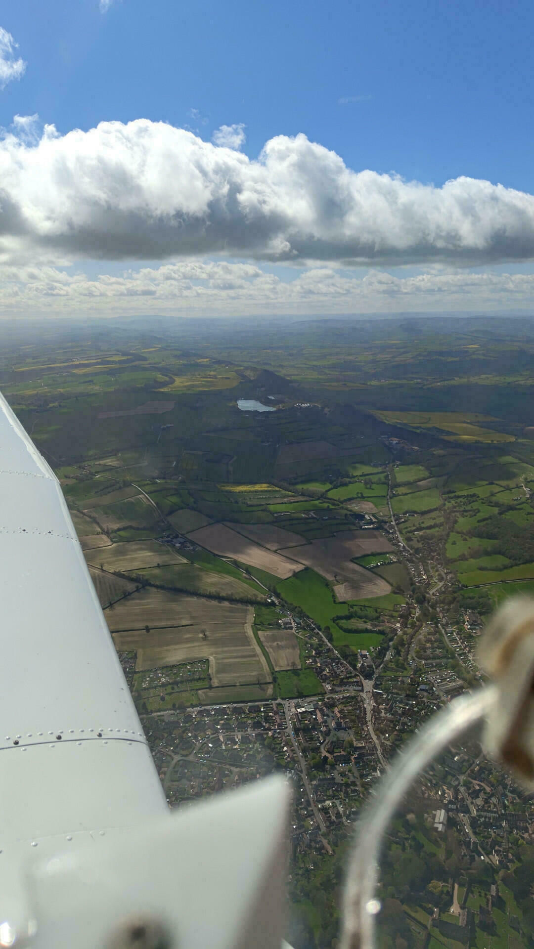 Beautiful Malvern and Shropshire hills sightseeing Flight.