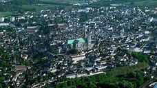Vue aérienne Cathédrale de Chartres