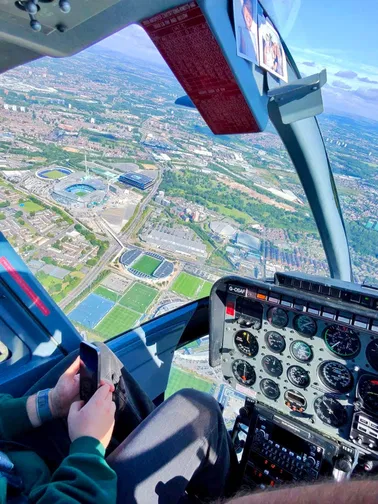 10 Minute Helicopter Flight from Manchester