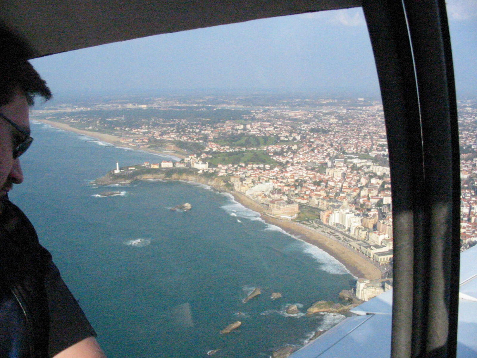Survol de la côte Basque (2 ou 3 passagers en DR 400)