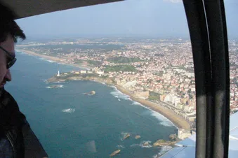 Survol de la côte Basque (2 ou 3 passagers en DR 400)