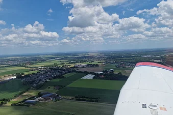 Rundflug am Niederrhein 1h in einer PA-28