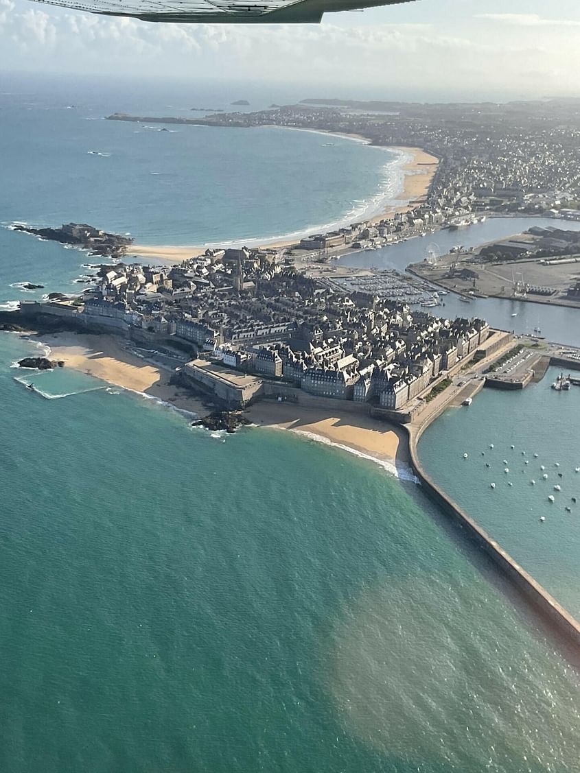 Rennes Saint Malo, Dinard, promenade sur la rance