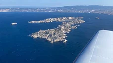 Les iles du Frioul, en face Marseille