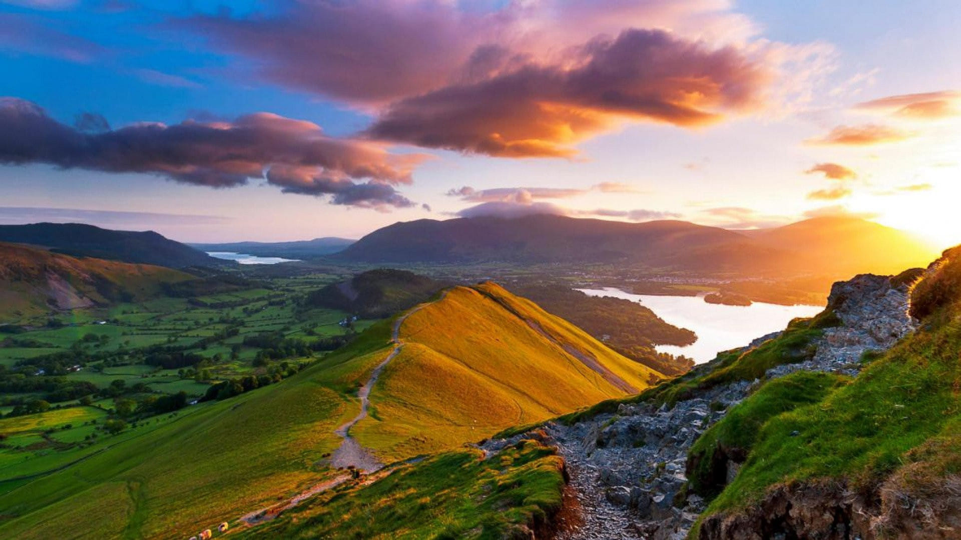 Extended Scenic flight of the Lake District