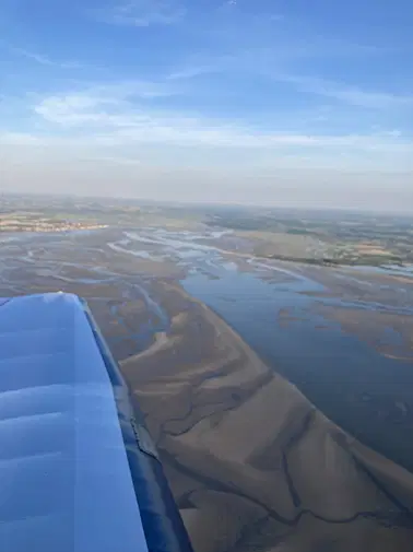 Balade aérienne en baie de Somme