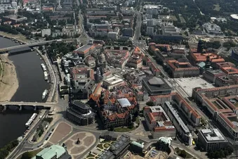 Schloss Moritzburg - Dresden - Meißen Rundflug