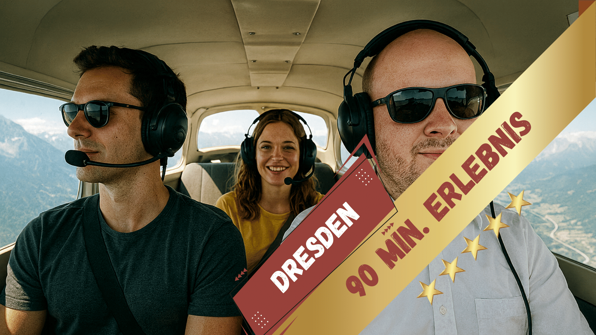 Luftabenteuer - Dresden & Moritzburg einfach unvergesslich