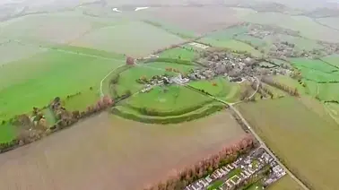 Avebury and Glastonbury by Air