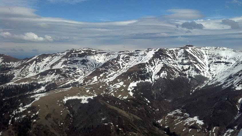 Promenade au dessus du massif central.