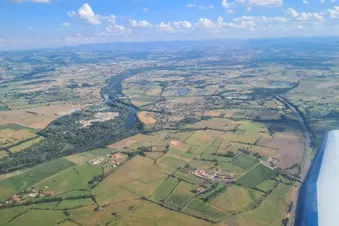Le sud de la plaine du Forez