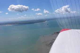 Côte nord de l'île d'Oléron à coté de Boyard Ville