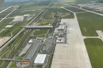 Rundflug über Leipzig und Halle