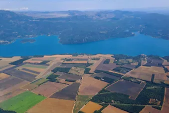 Provence, Ardèche et Hautes-Alpes vues du ciel