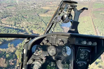 Balade en hélicoptère découverte du Perche vu du ciel