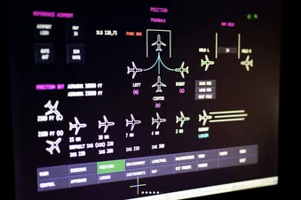 Echtes Cockpit / Professioneller Flugsimulator B737-800NG
