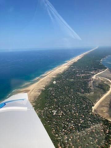 Dune du Pilat et le Bassin d'Arcachon en biplace