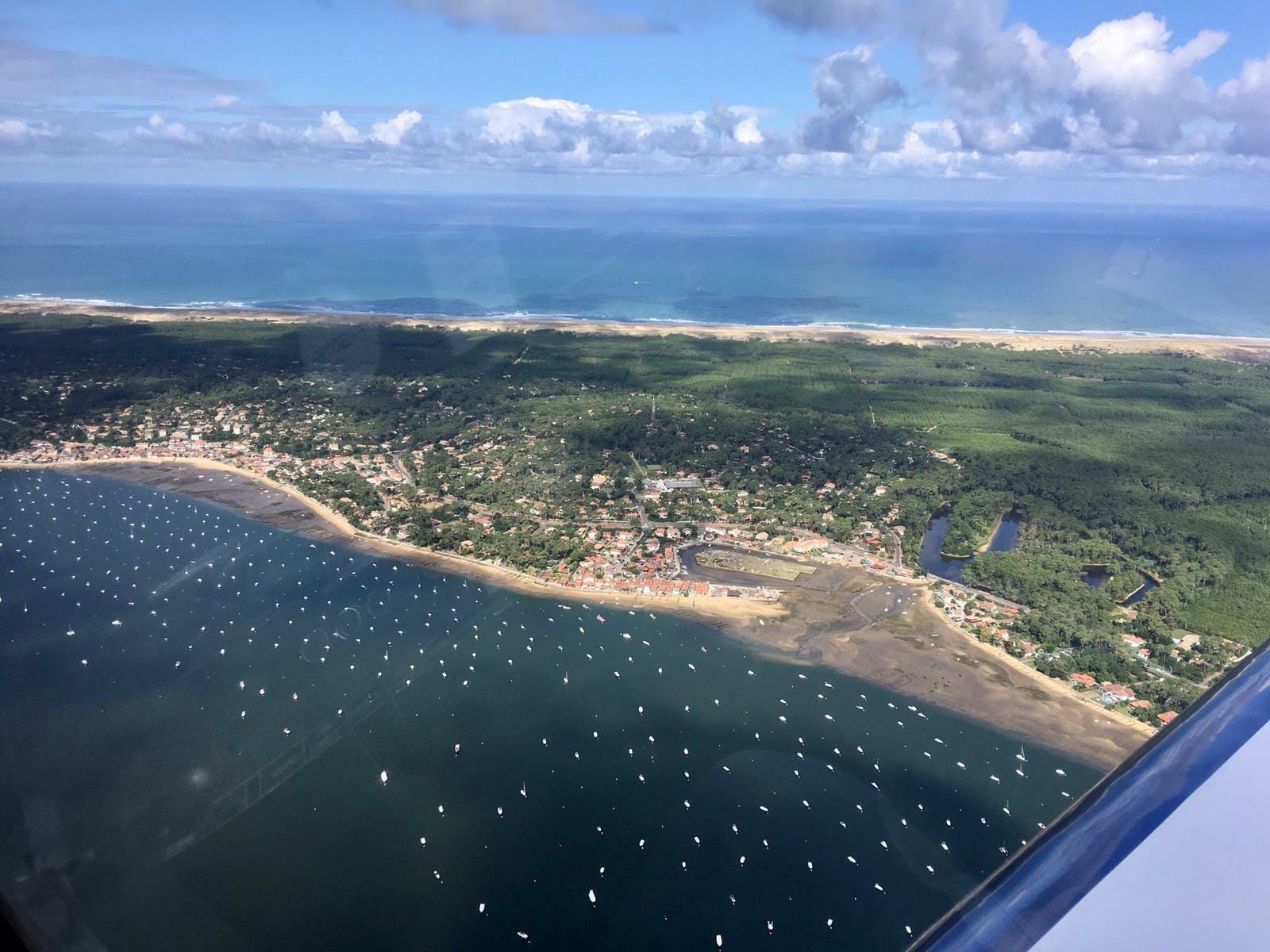 Survol du bassin d'Arcachon  - 3 passagers min
