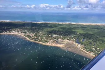 Survol du bassin d'Arcachon  - 3 passagers min