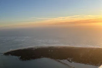 Survol du Bassin d'Arcachon