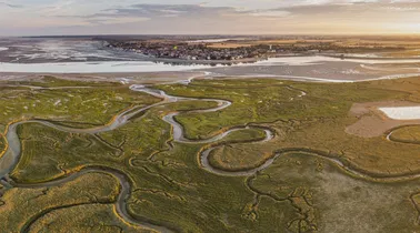 Survol de la baie de Somme